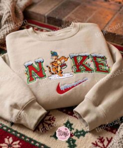 Christmas Tigger Embroidered Shirt, Winnie The Pooh Characters Embroidered Hoodie, Disney Embroidered Sweatshirt, Best Christmas Gift 2 Christmas Tigger Embroidered Shirt, Winnie The Pooh Characters Embroidered Hoodie, Disney Embroidered Sweatshirt, Best Christmas Gift (3)