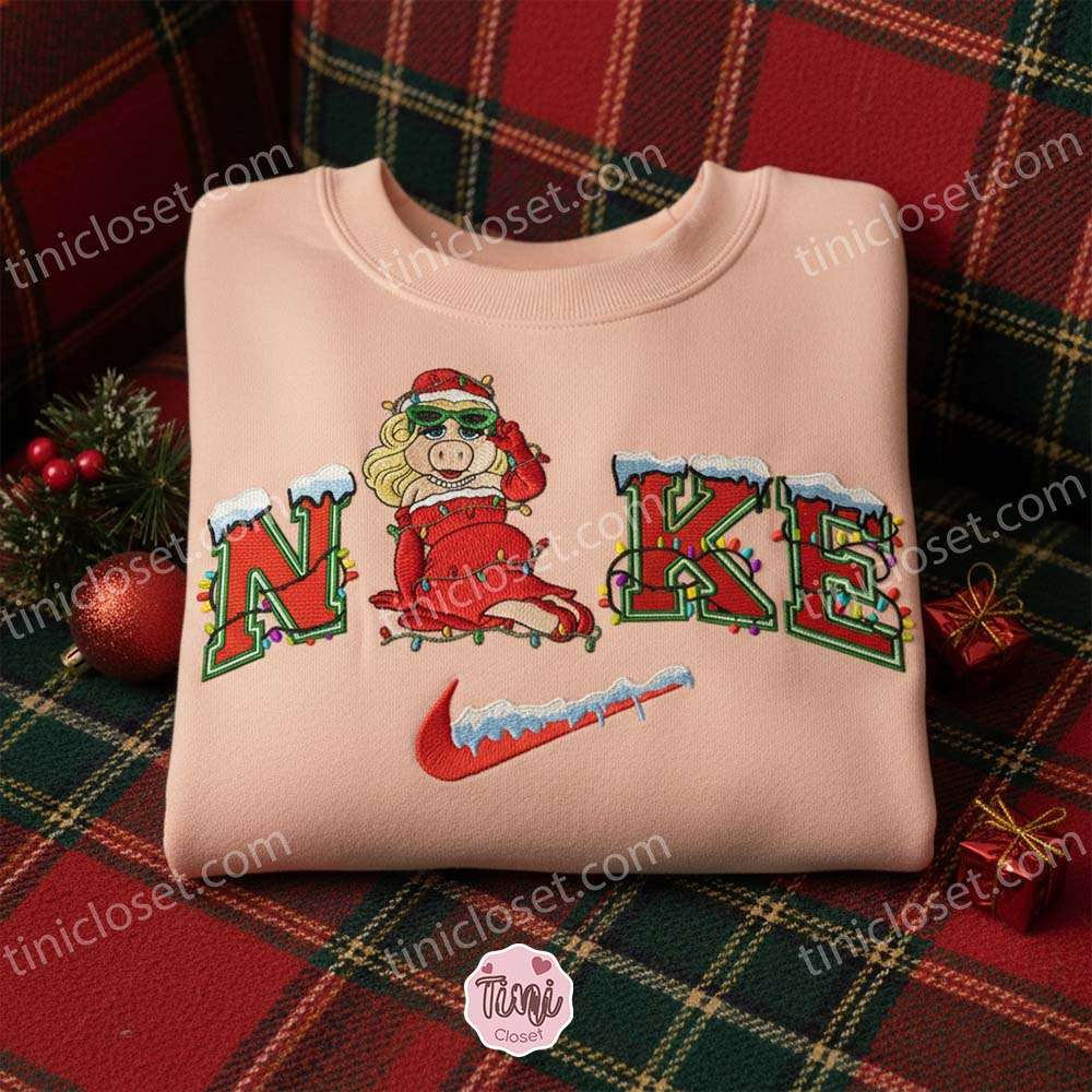 Miss Piggy The Muppets Embroidered Shirt, Movie Embroidered Hoodie, Best Christmas Gift Miss Piggy The Muppets Embroidered Shirt, Movie Embroidered Hoodie, Best Christmas Gift