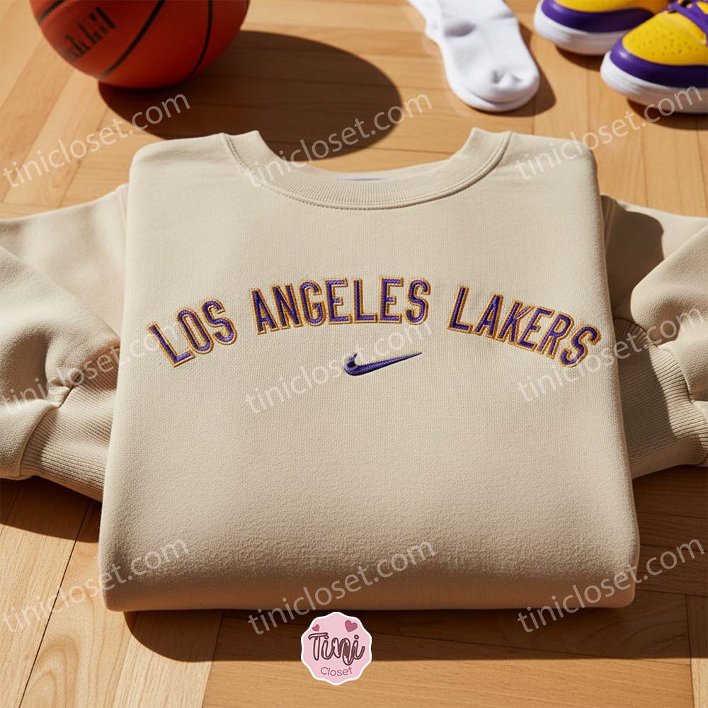 Los Angeles Lakers Embroidered Shirt, NBA Sports Embroidered Hoodie, Best Gift Idea Los Angeles Lakers Embroidered Shirt, NBA Sports Embroidered Hoodie, Best Gift Idea