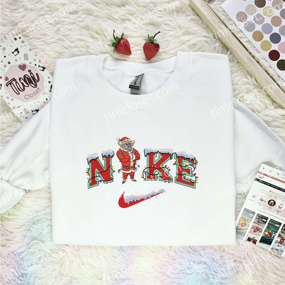 Bogo Xmas Embroidered Shirt, Disney Zootopia Embroidered Hoodie, Best Christmas Gift