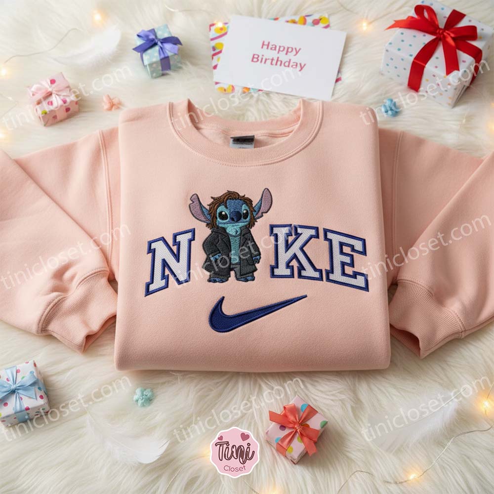 Stitch Severus Snape Harry Potter Embroidered Shirt, Disney Characters Embroidered Sweatshirt, Unique Gifts for Friends