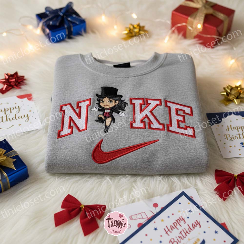 Zatanna Character DC Comics Embroidered Shirt, Movie Characters Embroidered Sweatshirt, Unique Gifts for Family