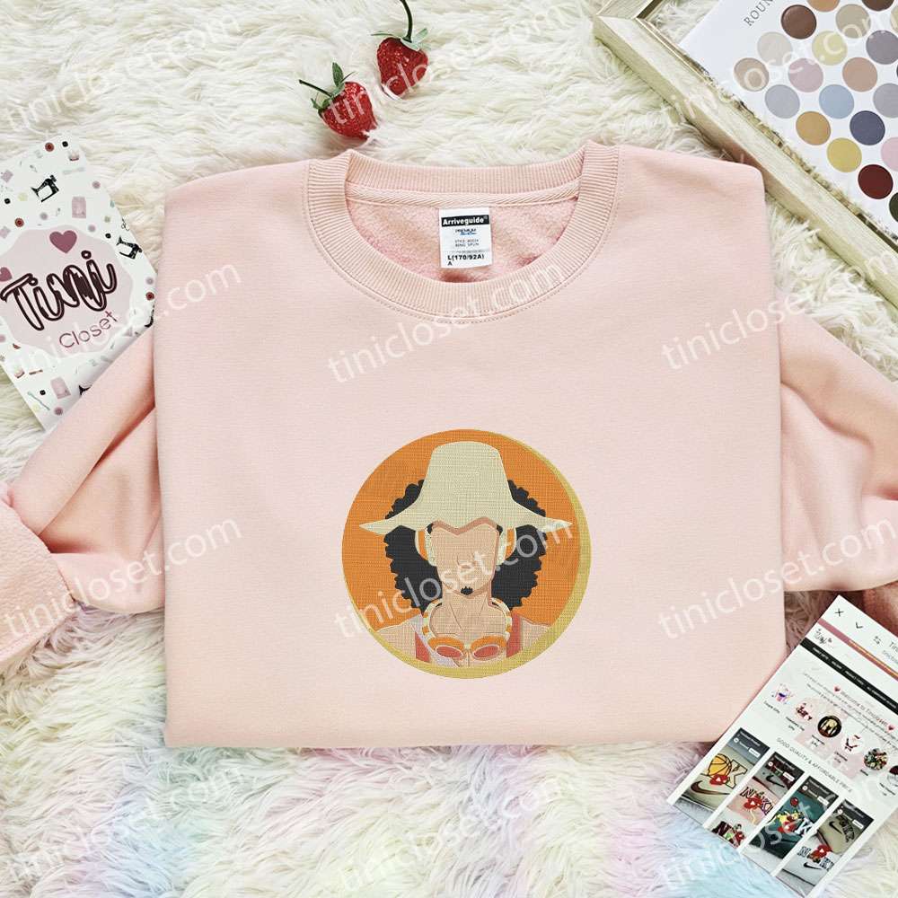 Usopp One Piece Anime Embroidered Shirt
