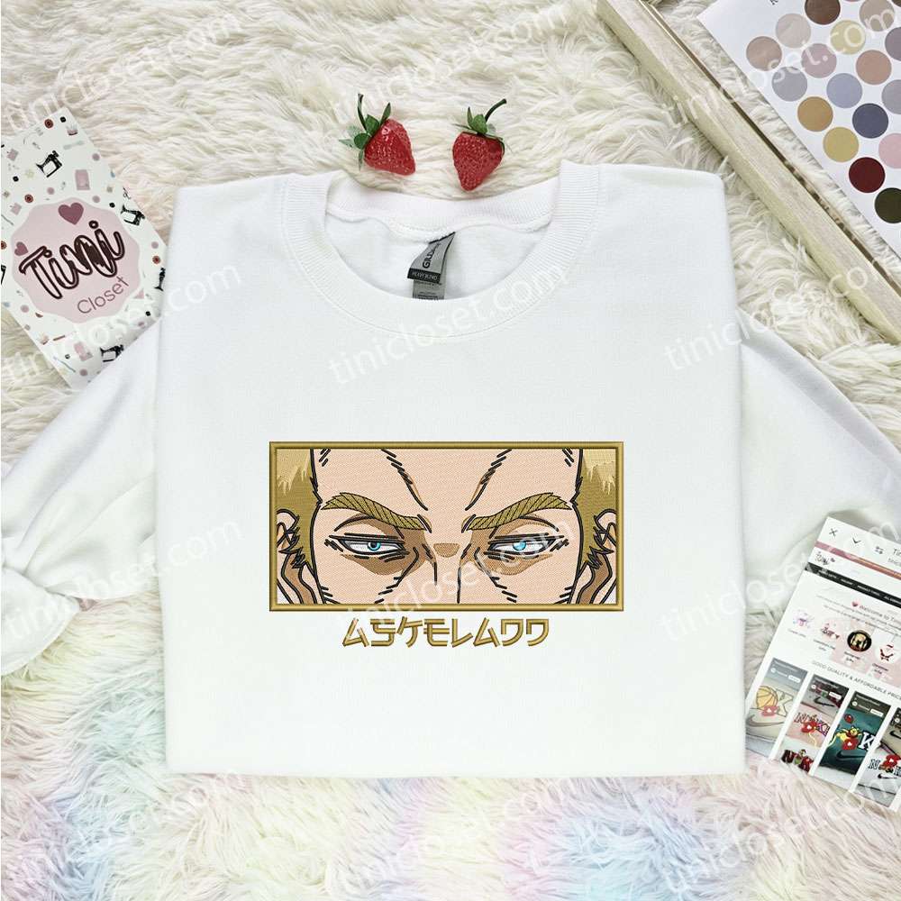 Askeladd Eyes Vinland Saga Anime Embroidered Shirt