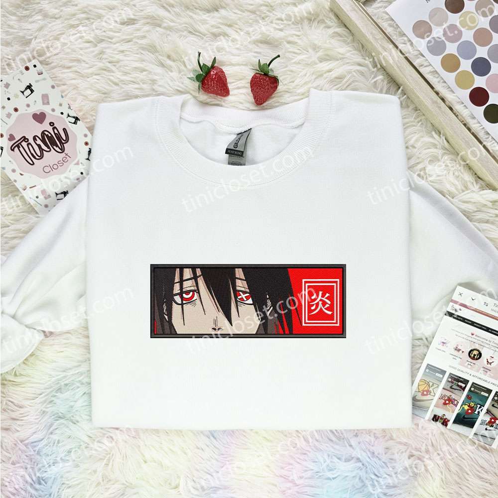 Benimaru Shinmon Fire Force Anime Embroidered Shirt
