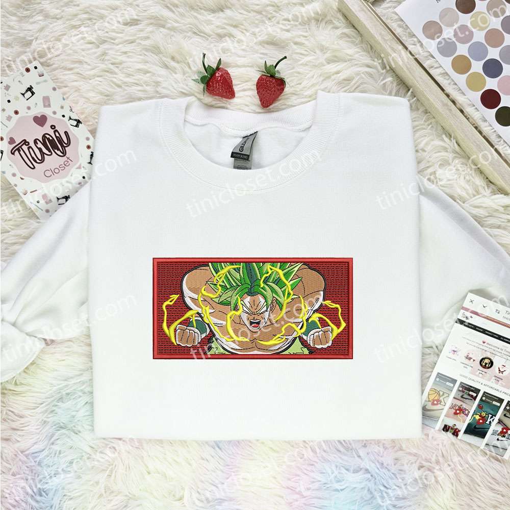 Broly Dragon Ball Anime Embroidered Shirt