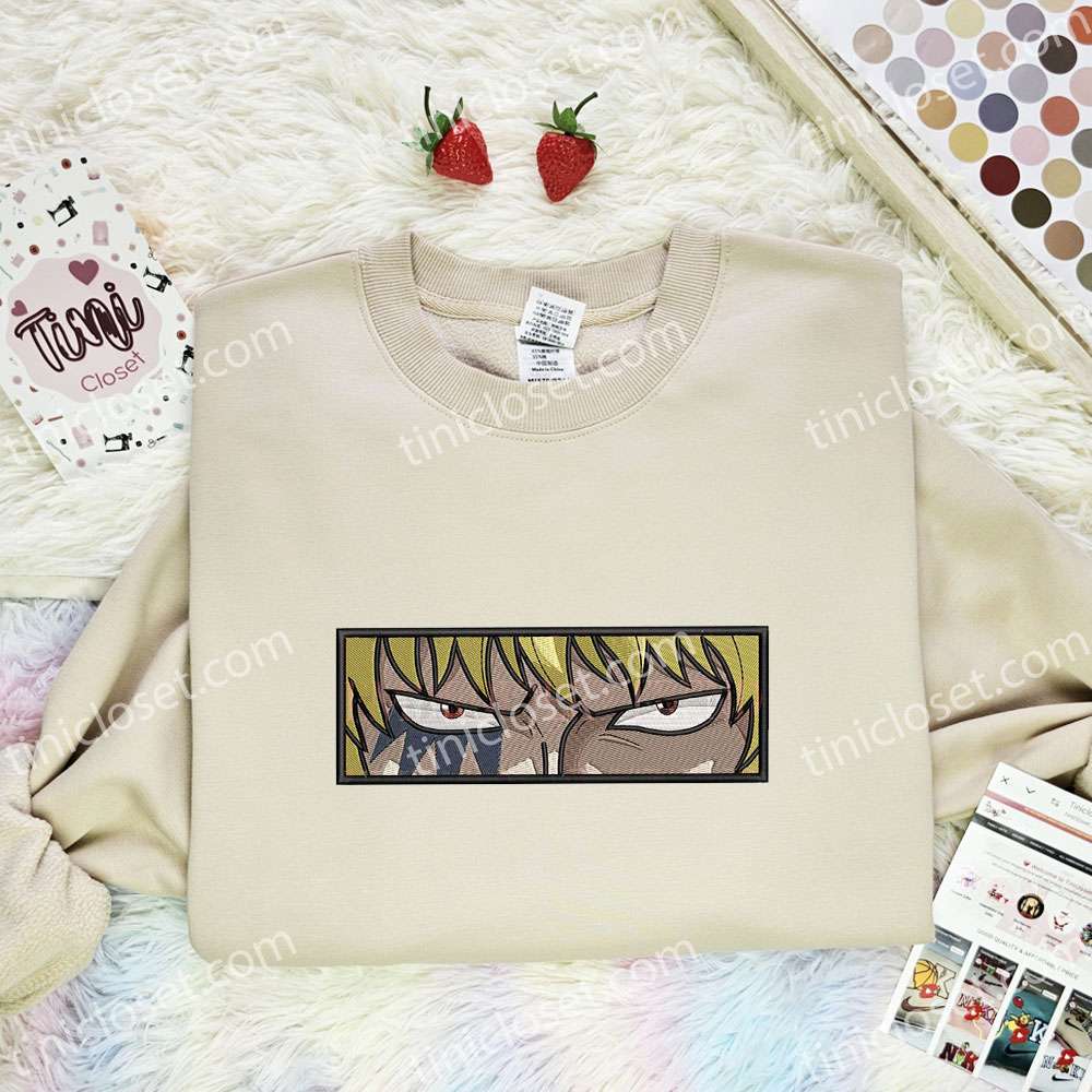 Donquixote Rosinante One Piece Anime Embroidered Shirt