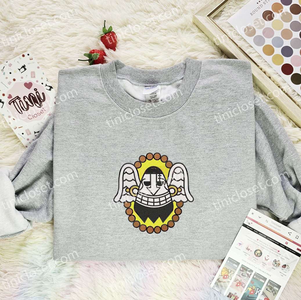 Fallen Monk Logo One Piece Anime Embroidered Shirt