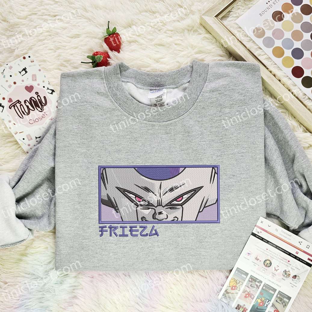 Frieza Dragon Ball Anime Embroidered Shirt