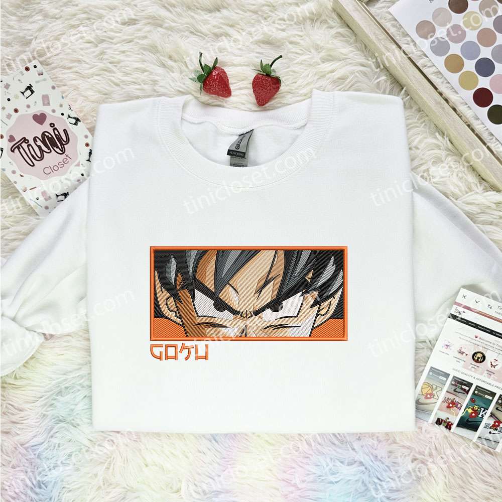 Goku Dragon Ball Anime Embroidered Shirt