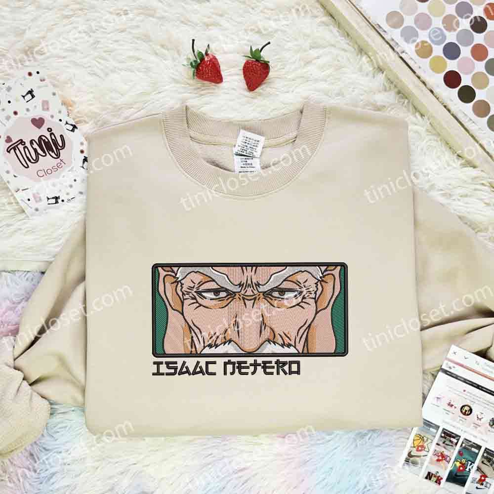 Isaac Netero Hunter x Hunter Anime Embroidered Shirt