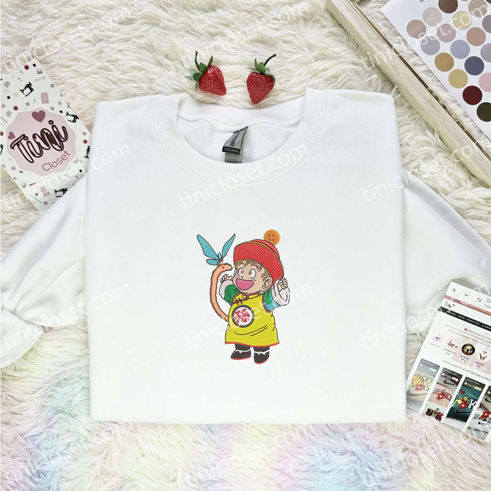 Little Gohan Dragon Ball Anime Embroidered Shirt