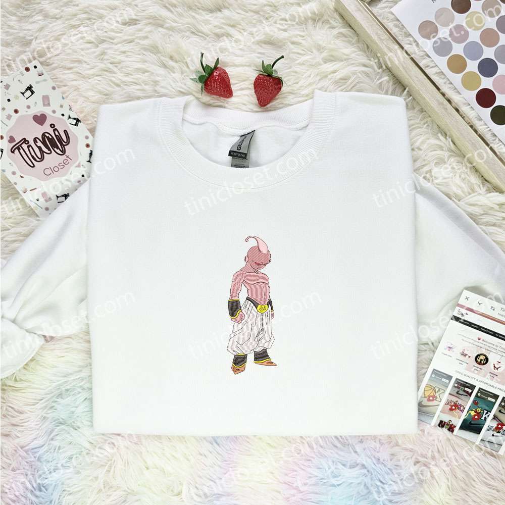 Majin Buu Dragon Ball Anime Embroidered Shirt