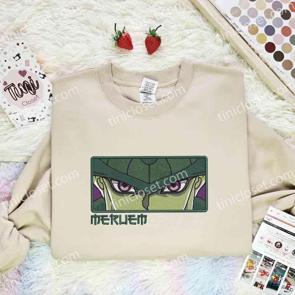 Meruem Eyes Hunter x Hunter Anime Embroidered Shirt