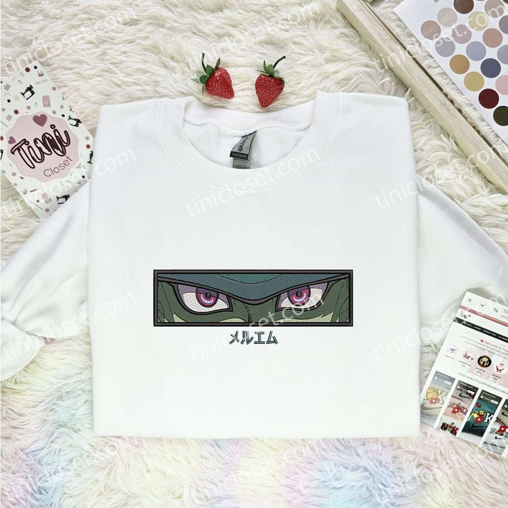 Meruem Eyes Hunter x Hunter Anime Embroidered Shirt