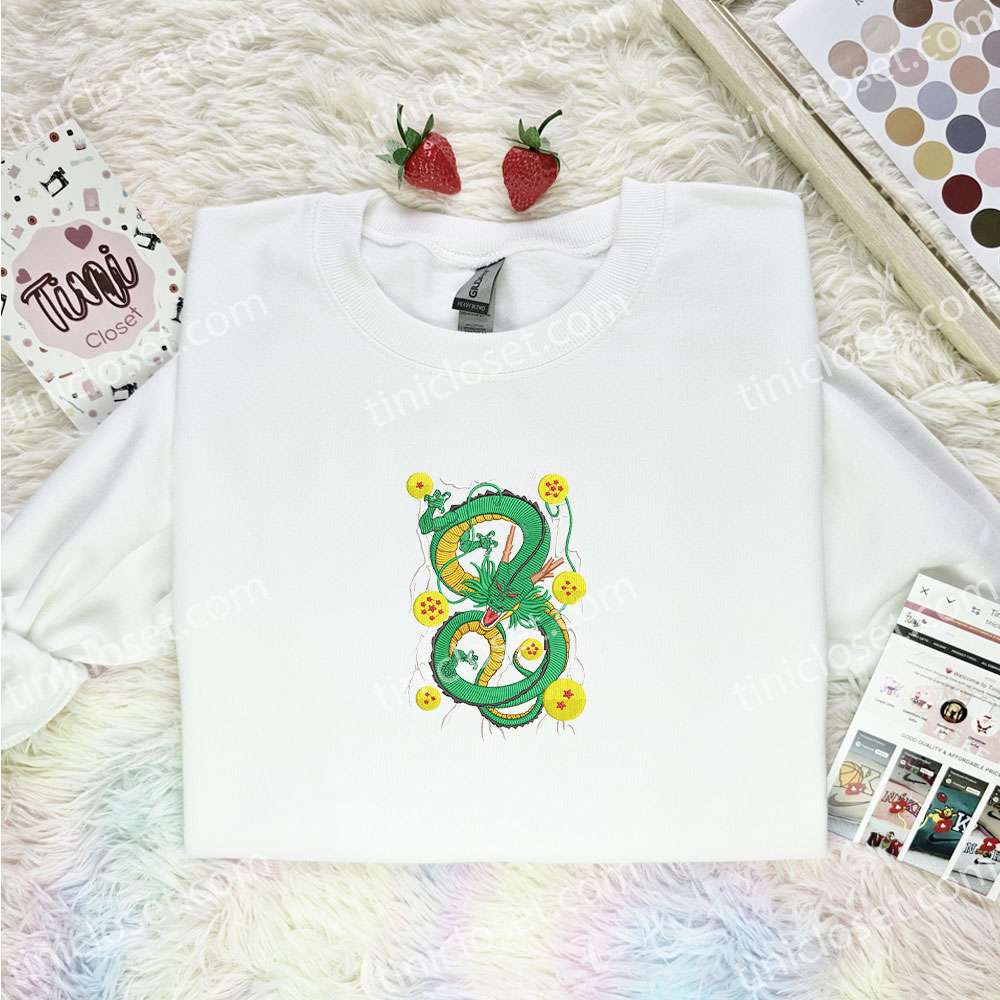 Shenlong Dragon Ball Anime Embroidered Shirt