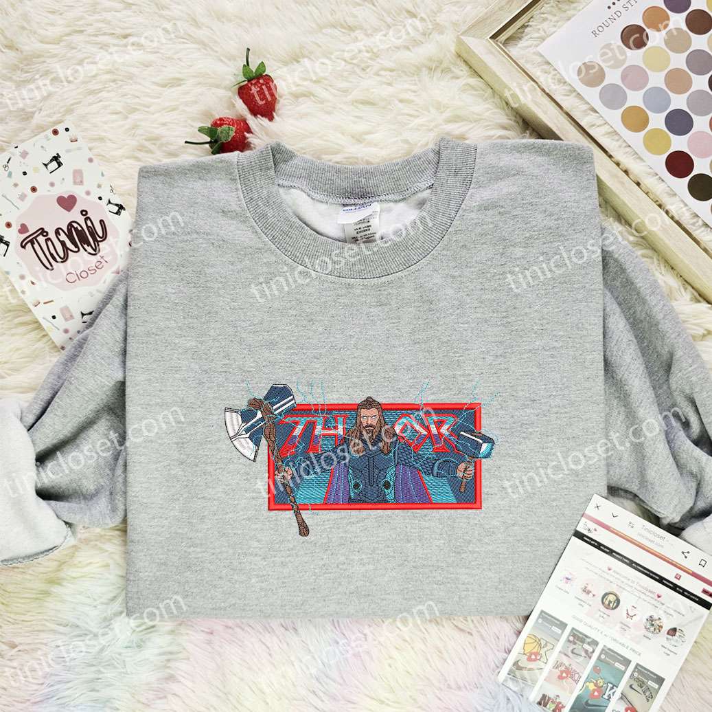 Thor Marvel Movie Embroidered Shirt