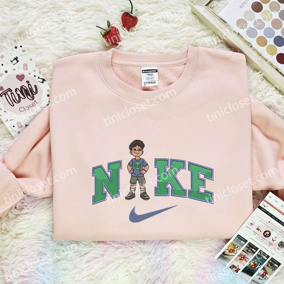 Elio Solis Embroidered Shirt, Pixar Elio Embroidered Hoodie, Disney Characters Embroidered T-Shirt