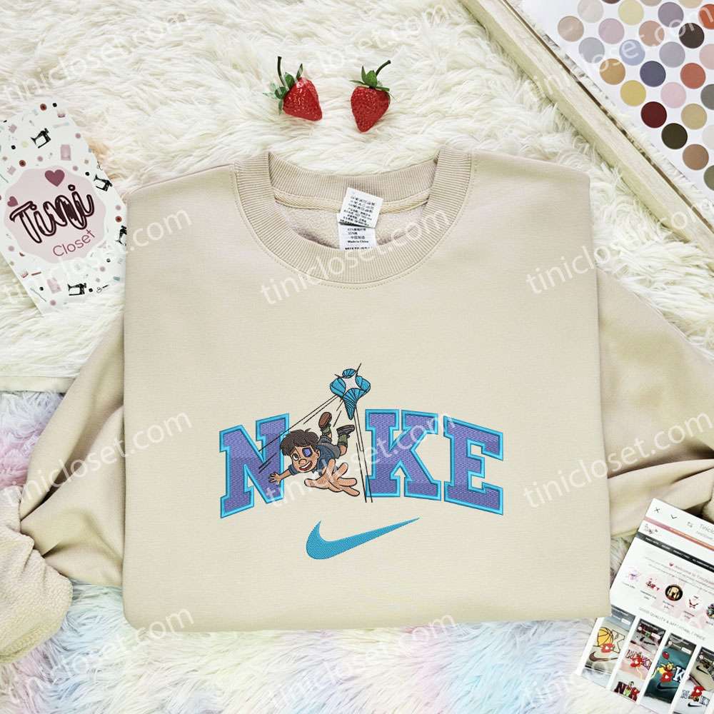 Elio Solis Embroidered Shirt, Pixar Elio Embroidered Hoodie, Disney Characters Embroidered T-Shirt
