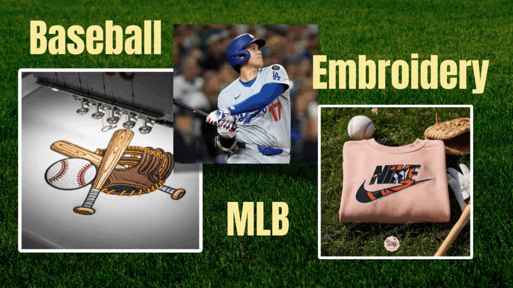 MLB Embroidered Shirts: Why Baseball Logos Look Best in Embroidery