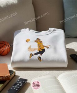 LeBron James Embroidered Shirt, NBA Sports Embroidered Hoodie, Celebrity Embroidered T-Shirt 2 LeBron James Embroidered Shirt, NBA Sports Embroidered Hoodie, Celebrity Embroidered T-Shirt