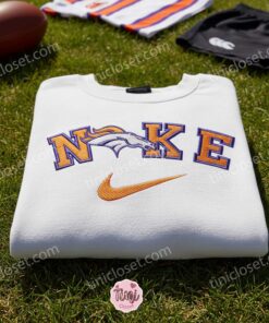 Denver Broncos Embroidered Shirt, NFL Sports Embroidered Hoodie, Best Gift Idea