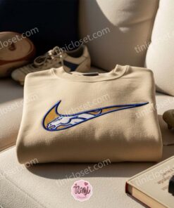 Denver Broncos Embroidered Shirt, NFL Sports Embroidered Hoodie, Best Gift Idea