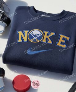 Buffalo Sabres Embroidered Shirt, NHL Sports Embroidered Hoodie, Best Gift Idea