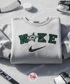 Dallas Stars Embroidered Shirt, NHL Sports Embroidered Hoodie, Best Gift Idea 2 Dallas Stars Embroidered Shirt, NHL Sports Embroidered Hoodie, Best Gift Idea