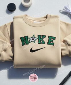Dallas Stars Embroidered Shirt, NHL Sports Embroidered Hoodie, Best Gift Idea