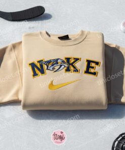 Nashville Predators Embroidered Shirt, NHL Sports Embroidered Hoodie, Best Gift Idea 1 Nashville Predators Embroidered Shirt, NHL Sports Embroidered Hoodie, Best Gift Idea