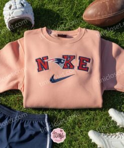 New England Patriots Embroidered Shirt, NFL Sports Embroidered Hoodie, Best Gift Idea 1 New England Patriots Embroidered Shirt, NFL Sports Embroidered Hoodie, Best Gift Idea