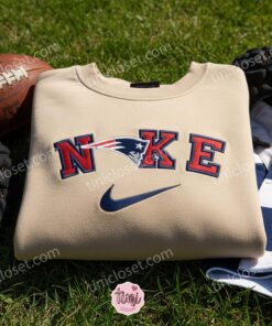New England Patriots Embroidered Shirt, NFL Sports Embroidered Hoodie, Best Gift Idea 2 New England Patriots Embroidered Shirt, NFL Sports Embroidered Hoodie, Best Gift Idea