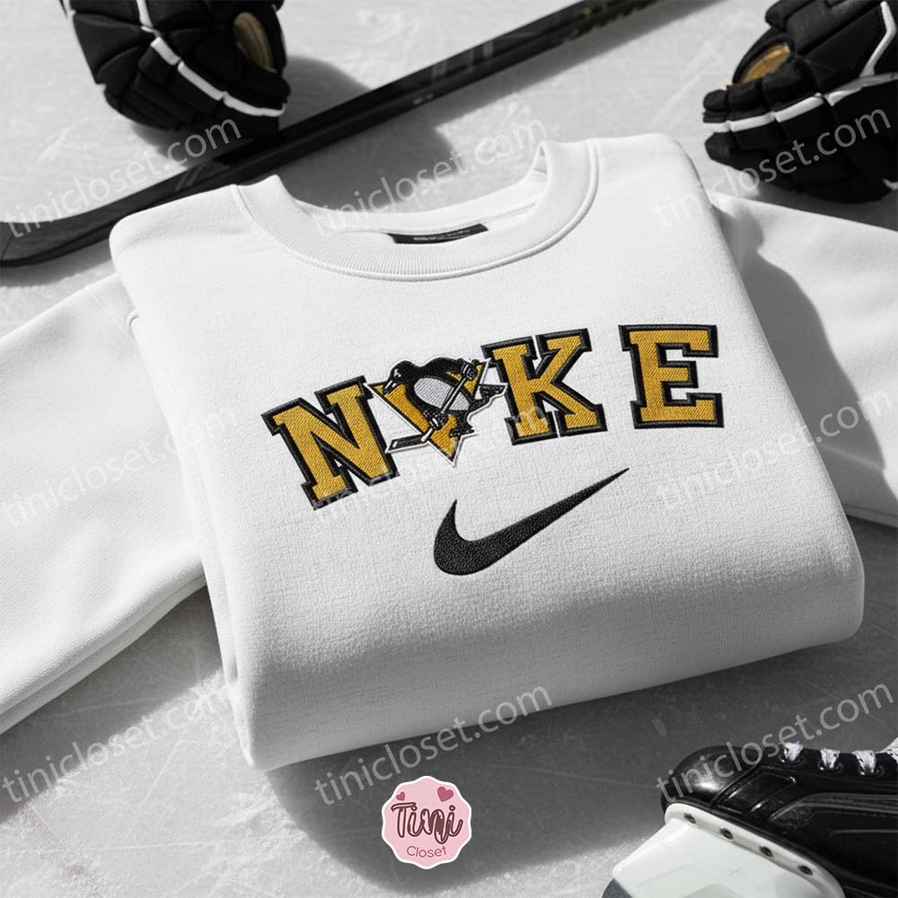 Pittsburgh Penguins Embroidered Shirt, NHL Sports Embroidered Hoodie, Best Gift Idea Pittsburgh Penguins Embroidered Shirt, NHL Sports Embroidered Hoodie, Best Gift Idea