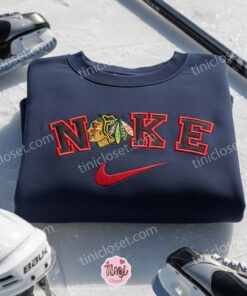 Chicago Blackhawks Embroidered Shirt, NHL Sports Embroidered Hoodie, Best Gift Idea 2 Chicago Blackhawks Embroidered Shirt, NHL Sports Embroidered Hoodie, Best Gift Idea