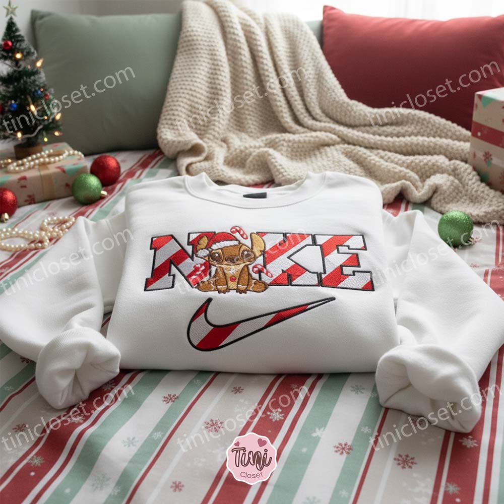 Snowy Stitch Santa Hat Candy Cane Embroidered Hoodie, Merry Stitchmas Winter Wonderland Sweatshirt, Festive Disney Holiday Apparel, Gift for Him Snowy Stitch Santa Hat Candy Cane Embroidered Hoodie, Merry Stitchmas Winter Wonderland Sweatshirt, Festive Disney Holiday Apparel, Gift for Him