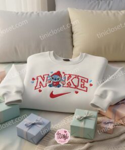 Valentine Stitch in Sweater Embroidered Hoodie, Custom Cozy Experiment 626 Sweatshirt, Ohana Means Family Crewneck, Gift for Him Her 1 Valentine Stitch in Sweater Embroidered Hoodie, Custom Cozy Experiment 626 Sweatshirt, Ohana Means Family Crewneck, Gift for Him Her (1)