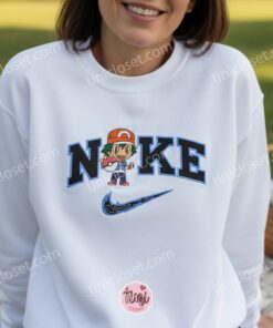 Ash Ketchum Satoshi Pokemon Trainer Embroidered Crewneck, Anime Streetwear, Bestie Matching Shirts for Gamers 1 Ash Ketchum Satoshi Pokemon Trainer Embroidered Crewneck, Anime Streetwear, Bestie Matching Shirts for Gamers (1)