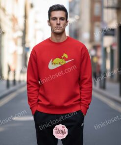 Sleeping Pikachu Embroidered Sweatshirt, Cozy Gifts For Girlfriend, Cute Anime T-Shirt and Hoodie 2 Sleeping Pikachu Embroidered Sweatshirt, Cozy Gifts For Girlfriend, Cute Anime T Shirt and Hoodie (2)