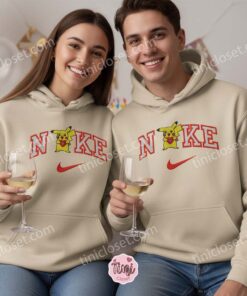 Embroidered Pikachu Heart T-Shirt, Custom Boyfriend Girlfriend Hoodie Gift, Vintage Athletic Style Pokemon Crewneck & Sweatshirt 4 Embroidered Pikachu Heart T Shirt, Custom Boyfriend Girlfriend Hoodie Gift, Vintage Athletic Style Pokemon Crewneck & Sweatshirt (5)