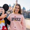 Mickey and Minnie Love Embroidered Crewneck, Valentine’s Day Mickey Embroidered Hoodie, Romantic Disney Gift for Her Him
