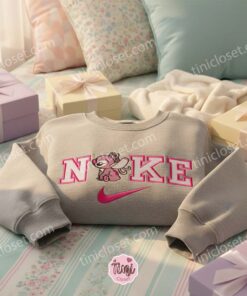 Angel Experiment 624 Embroidered Sweatshirt, Minimalist Disney Couple Hoodie, Cute Ohana Means Family Crewneck, Gift for Disney Lovers (1)