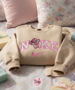 Angel Valentine Blow Kiss Embroidered Hoodie, Custom Couple Experiment 624 Shirt, Ohana Family Anniversary Gift, Gift for Him Her (1)