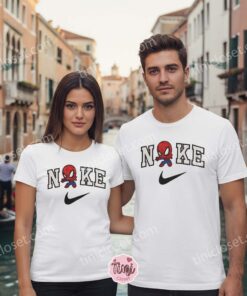 Spider Man Embroidered Sweatshirt, Chibi Spidey Custom Hoodie, Retro Cartoon Superhero Crewneck, Personalized Gift for Marvel Fans (2)