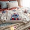 Stitch 4th of July Independence Day Embroidered Hoodie, Patriotic American Flag Stitch Sweatshirt, Fireworks Disney Crewneck, Gift for Him Her