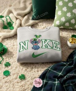 St. Patrick's Day Stitch Disney Balloon Embroidered Hoodie, Embroidered Lucky Holiday Sweatshirt, Disney Green Holiday Crewneck, Gift for Him Her 1 St. Patrick's Day Stitch Disney Balloon Embroidered Hoodie, Embroidered Lucky Holiday Sweatshirt, Disney Green Holiday Crewneck, Gift for Him Her (2)