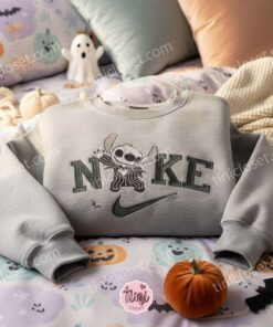 Stitch as Jack Skellington Halloween Embroidered Sweatshirt, Custom Nightmare Stitchmas Hoodie, Spooky Spirit Ohana Crewneck, Gift for Him Her 2 Stitch as Jack Skellington Halloween Embroidered Sweatshirt, Custom Nightmare Stitchmas Hoodie, Spooky Spirit Ohana Crewneck, Gift for Him Her (3)