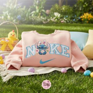 Stitch Easter Bunny Ears and Magical Egg Embroidered Hoodie, Egg Hunter Experiment 626 Sweatshirt, Cute Spring Holiday Apparel, Gift for Him Her (2) Stitch Easter Bunny Ears and Magical Egg Embroidered Hoodie, Egg Hunter Experiment 626 Sweatshirt, Cute Spring Holiday Apparel, Gift for Him Her (2)