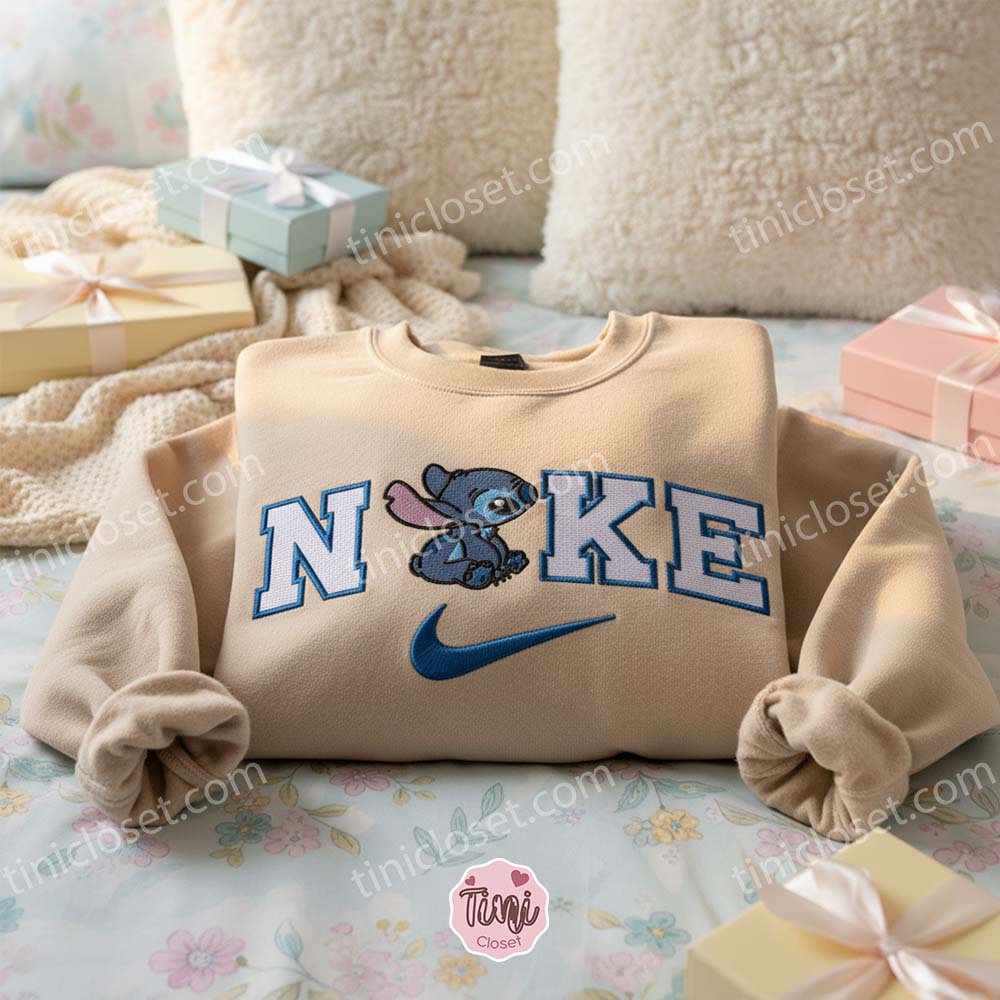 Stitch Embroidered Hoodie, Experiment 626 Custom Sweatshirt, Minimalist Disney Crewneck, Ohana Means Family, Gift for Disney Fans Stitch Embroidered Hoodie, Experiment 626 Custom Sweatshirt, Minimalist Disney Crewneck, Ohana Means Family, Gift for Disney Fans