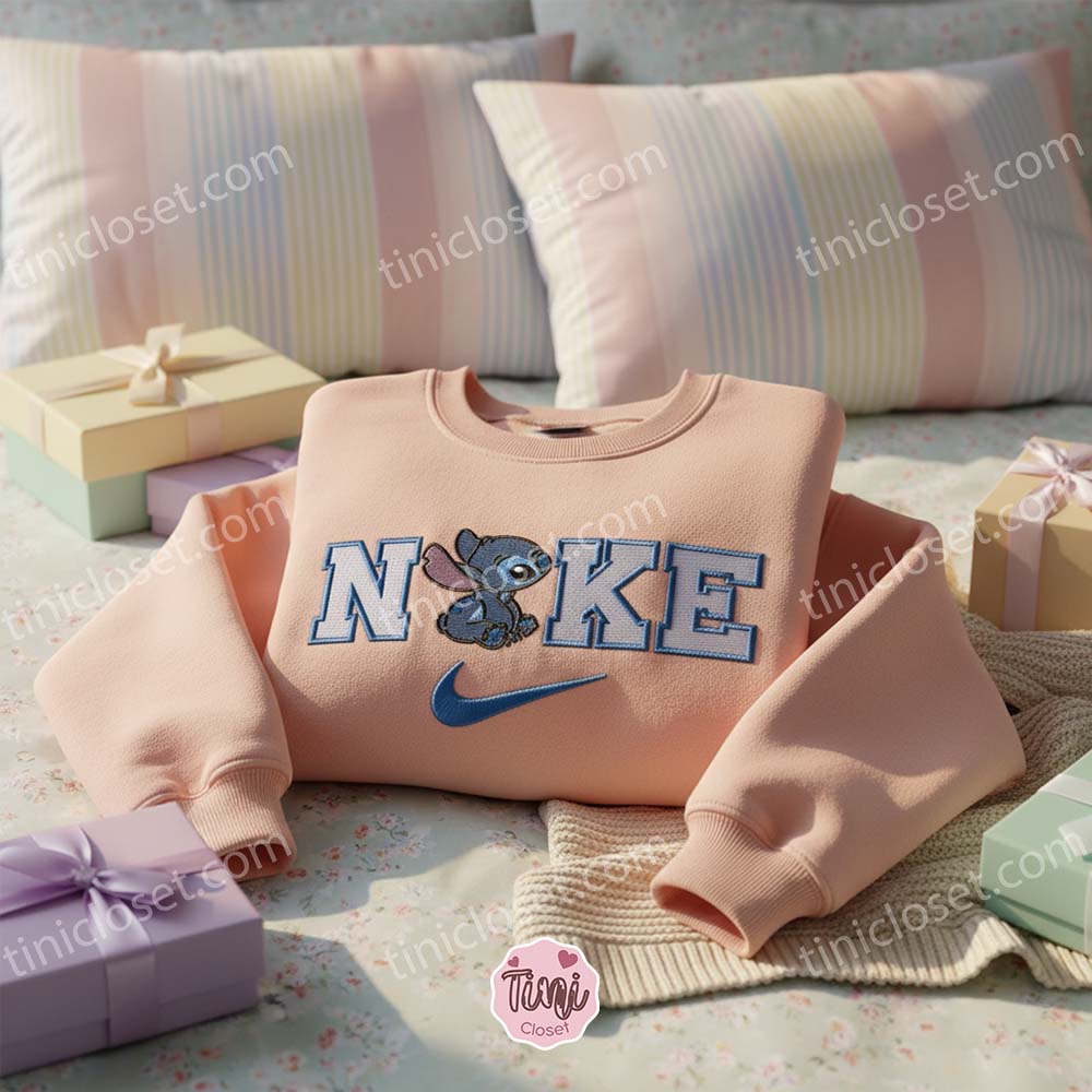 Stitch Embroidered Hoodie, Experiment 626 Custom Sweatshirt, Minimalist Disney Crewneck, Ohana Means Family, Gift for Disney Fans Stitch Embroidered Hoodie, Experiment 626 Custom Sweatshirt, Minimalist Disney Crewneck, Ohana Means Family, Gift for Disney Fans